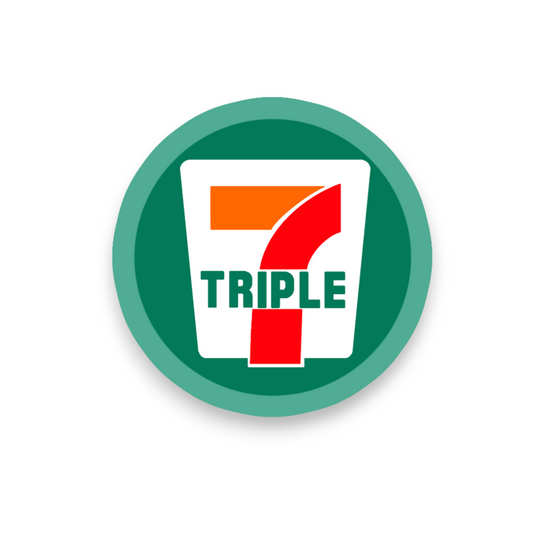 Triple 7 Sticker (3"X3")