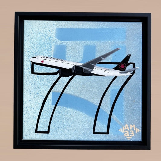 777 Air Canada Original Painting