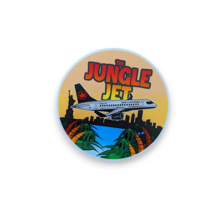 Air Canada Express/Jazz E175 Jungle Jet Stickers 3"x 3"