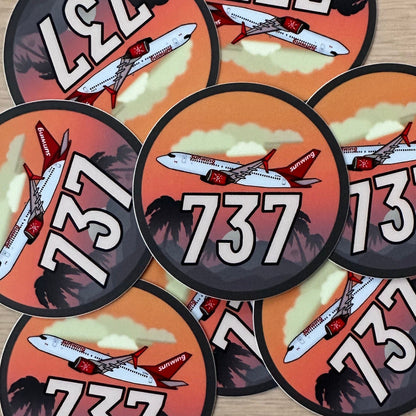 Sunwing 737 Stickers